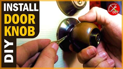DIY 101: How to Remove a Doorknob with No Screws.